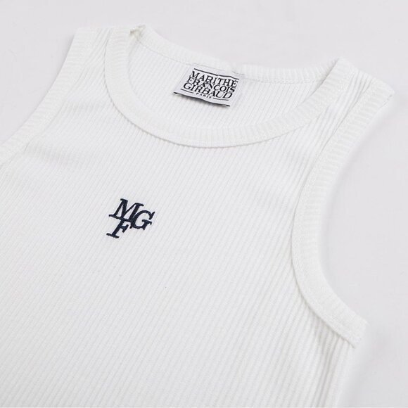 Marithe Francois Girbaud White Vest - Picture 6 of 7
